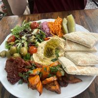   at 2 Okna Cafe in Krakow