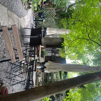   at 2 Okna Cafe in Krakow