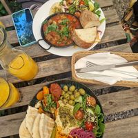  at 2 Okna Cafe in Krakow