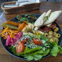  at 2 Okna Cafe in Krakow