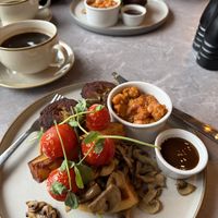 Mmm vegan breakfast   at Bar Hashery in York