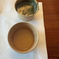 Pancake syrup and Pistachio creamm  at Replika in Dubai