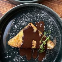 Coco French toast   at Black Mamba in Dundee