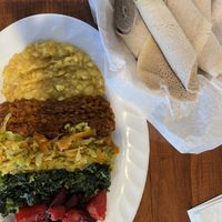   at Gursha Ethiopian Cuisine in Roseville