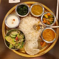 Curry Set at barefoot curry in Osaka