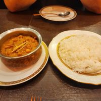 Chana masala at barefoot curry in Osaka