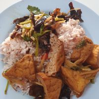 Choice from buffet for 40 baht at Shenghui Vegetarian Food 聖慧素食 in Hat Yai