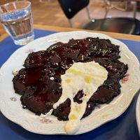 Roasted beetroot  at Goli Restaurant in Budapest