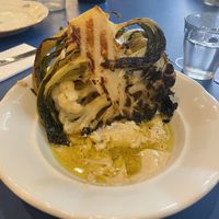 Had already begun eating this one  at Goli Restaurant in Budapest