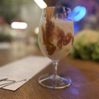 Rozata cocktail   at Goli Restaurant in Budapest