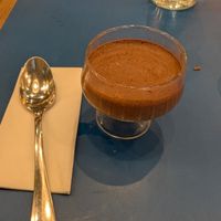 Chocolate mousse at Goli Restaurant in Budapest