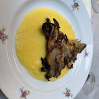 Oyster mushroom, much betterr  at Goli Restaurant in Budapest