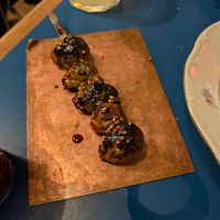 Brussel sprouts at Goli Restaurant in Budapest