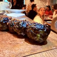 Brussel sprout  at Goli Restaurant in Budapest