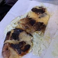 Campfire potato is incredible - cooked on the grill at Goli Restaurant in Budapest