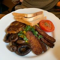 Breakfast platter  at Moment in Prague