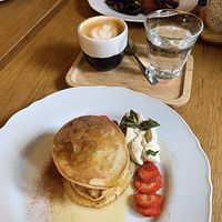 Pancakes!  at Moment in Prague