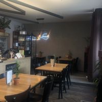 interior (very empty on a wednesday morning)  at Moment in Prague