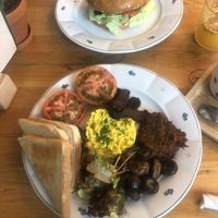 breakfast  at Moment in Prague