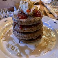 Poppy seed pancake   at Moment in Prague