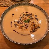 Daily soup  at Moment in Prague