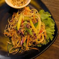 Banana blossom salad at TRY ME Restaurant in Siem Reap