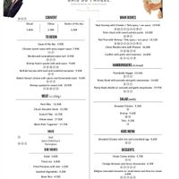 Restaurant menu, available online  at Cais Do Parque in Caldas Da Rainha