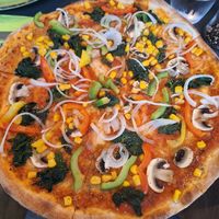 Vegane Pizza at Paradies to go in Liestal