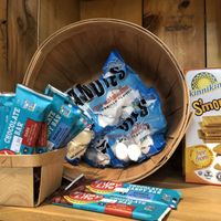 Cute vegan s’mores display  at Downtown Grocery in Wausau