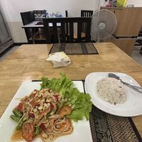 Som Tam  at Apple Vegan Cafe & Restaurant - ร้านอาหารเจ คาเฟ่เจ in Pattaya