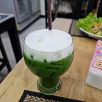 Thai tea at Apple Vegan Cafe & Restaurant - ร้านอาหารเจ คาเฟ่เจ in Pattaya