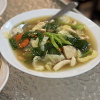 Lat nah  at Apple Vegan Cafe & Restaurant - ร้านอาหารเจ คาเฟ่เจ in Pattaya