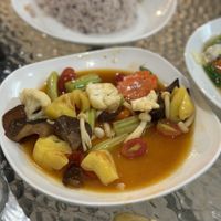 Sweet and sour veggies  at Apple Vegan Cafe & Restaurant - ร้านอาหารเจ คาเฟ่เจ in Pattaya