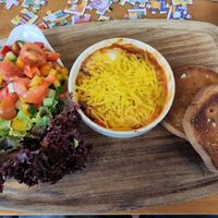 lasagne at Attfield's Farm Shop in Leicester