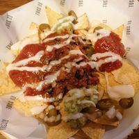 Nachos at Whistling Wren in Leigh