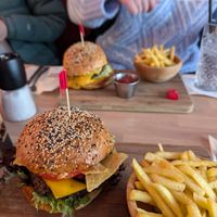 Mexican vegan burger at The Street - Belehradska in Prague