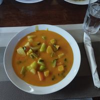 Moqueca de Legumes at Papa Figo in Sao Tome