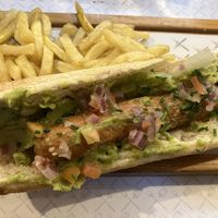 Vegan hot dog   at Kurz & Gut - Vilanova in Vilanova I La Geltru