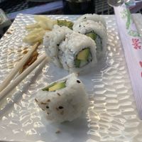 Veggie sushi  at Papaya Thai Cuisine and Sushi Bar in Beaufort