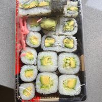 Veg sushi platter.. 🙈🙈🙈  at Streatery Gateway Corner in Centurion