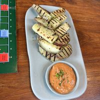 Sweet potato wedges   at Greenr Cafe  in Panaji