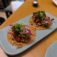 Tofu taco vegan at Greenr Cafe  in Panaji