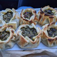 Spinach pastry at Tanto Gusto in Vielha