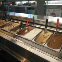 wide selection of flavourings at Das Eis in Frankfurt