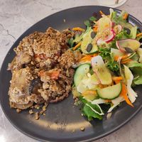 Crumble de Légumes d'été at Bleuenn Kafe in Douarnenez
