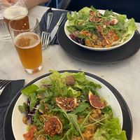 Dahl vegan avec champignons et figues  at Bleuenn Kafe in Douarnenez