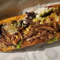 Tempeh sandwich at Moba Plantbased in Belgrade