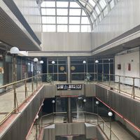 Walk up the stairs to the third floor, look right and see Moba at the back. Enter at the left door to order.  at Moba Plantbased in Belgrade