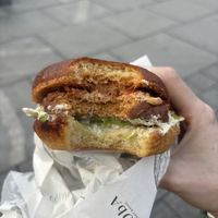Cheeseburgerr  at Moba Plantbased in Belgrade