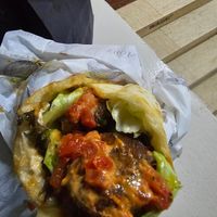 Falafel at Moba Plantbased in Belgrade